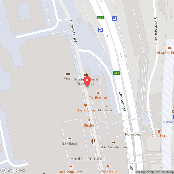 Map of Avis Car Hire