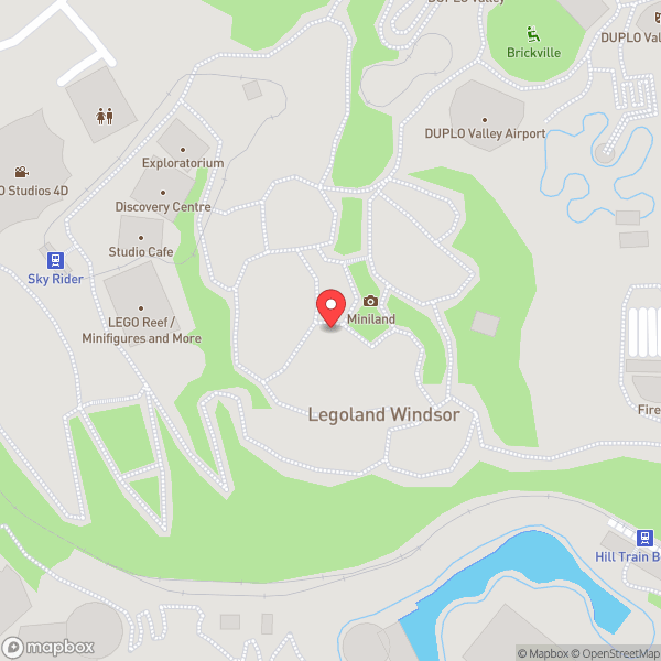 Map of LEGO® Miniland