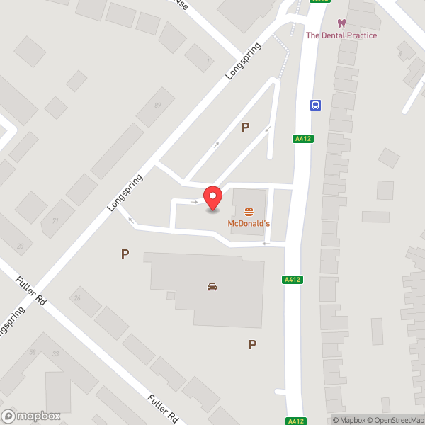 Map of McDonald's