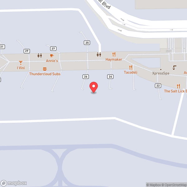 Map of AA FL 1774 AUS/CLT