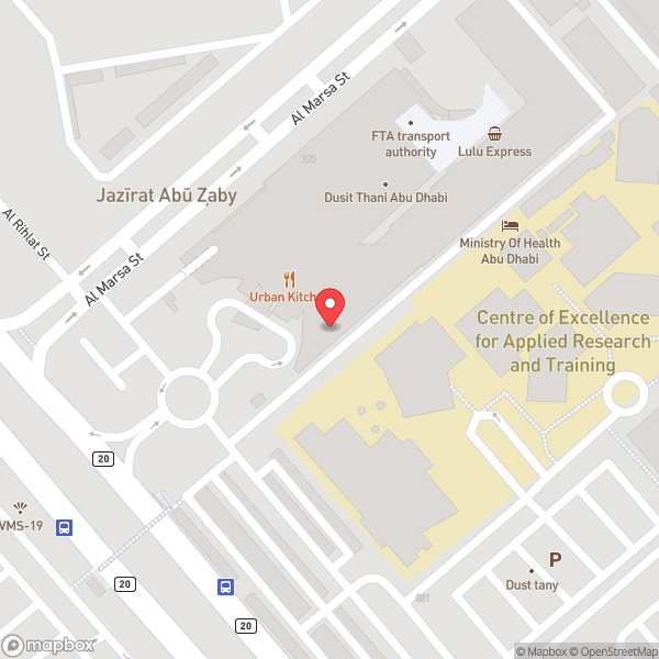 Map of Dusit Lounge