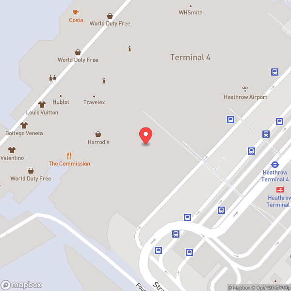 Map of Baggage Reclaim - T4