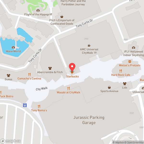 Map of Starbucks