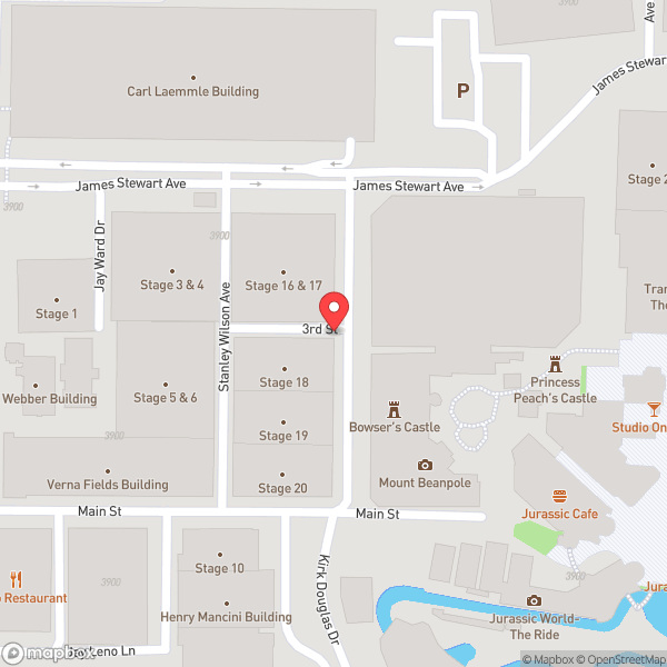 Map of Universal City