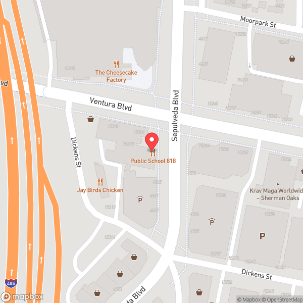 Map of Public School 818