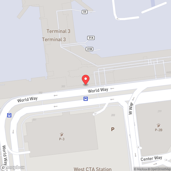Map of Allegiant Air Check-in