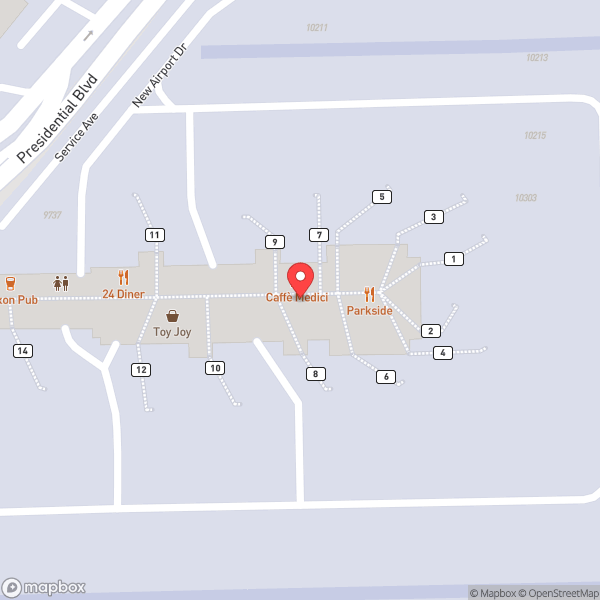 Map of Caffe Medici