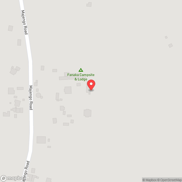 Map of Fanaka Campsite