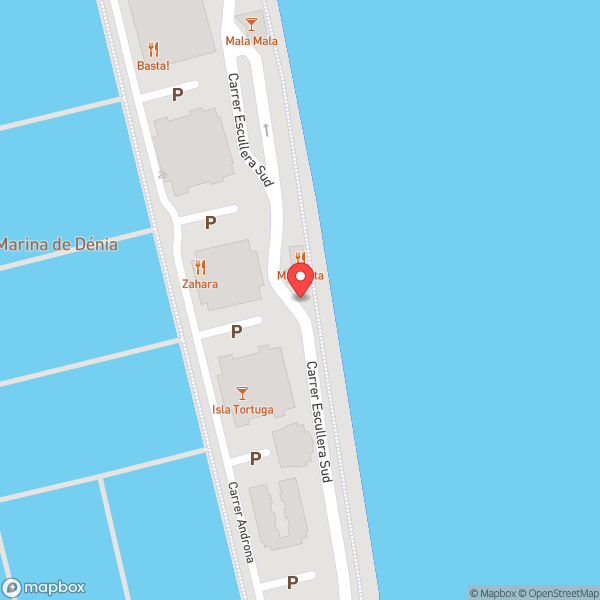 Map of Mala Vita