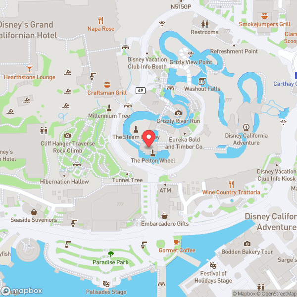 Map of Grizzly River Run