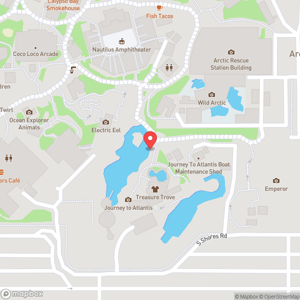 Map of Journey to Atlantis