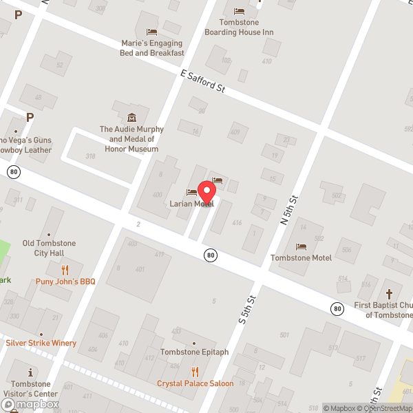 Map of Larian Motel