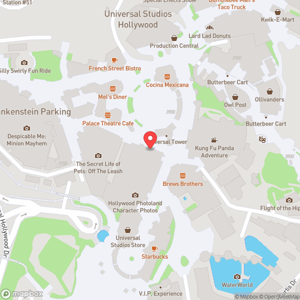 Map of Starbucks