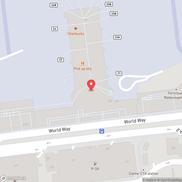 Map of Terminal 2