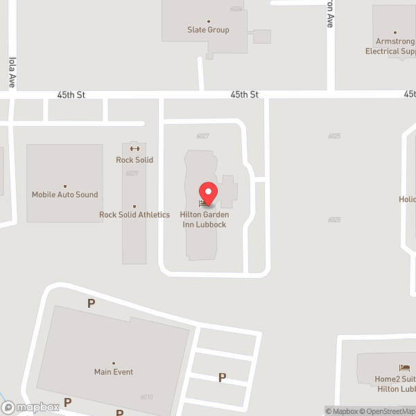 Map of Hilton Garden Inn