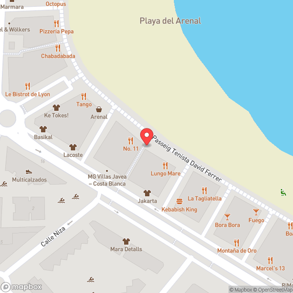 Map of Geographic Bar
