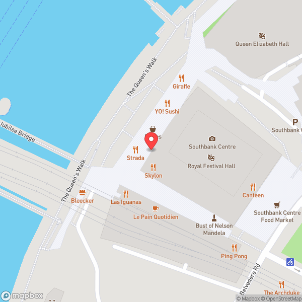 Map of wagamama