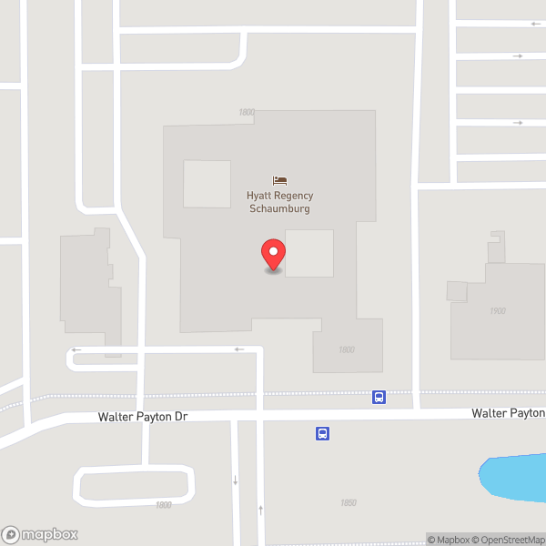 Map of Hyatt Regency Schaumburg, Chicago