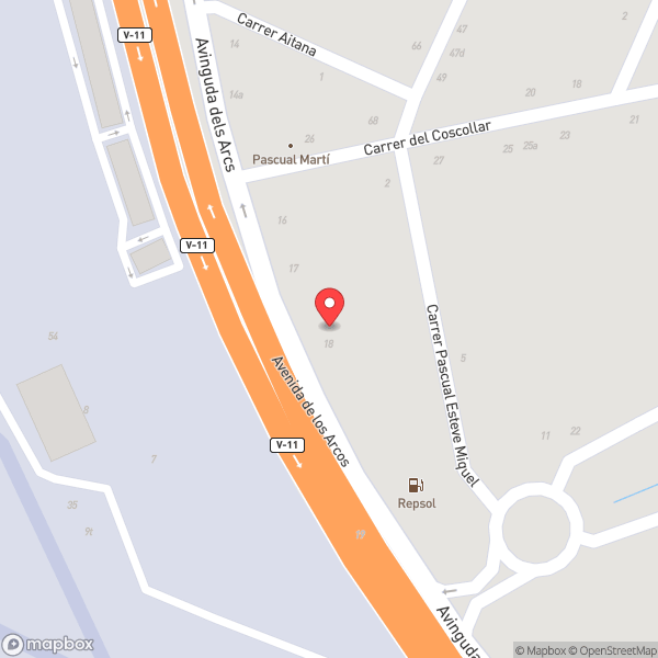 Map of Hotel Port Azafata
