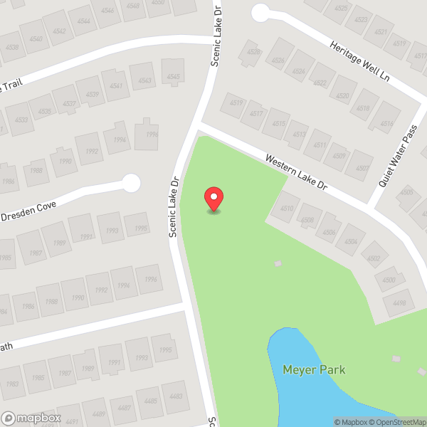 Map of Meyer Park