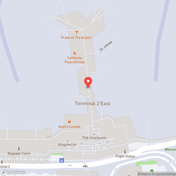 Map of San Diego International Airport (SAN)