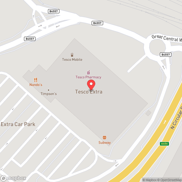 Map of Nando's