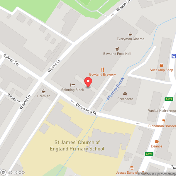 Map of Holmes Mill