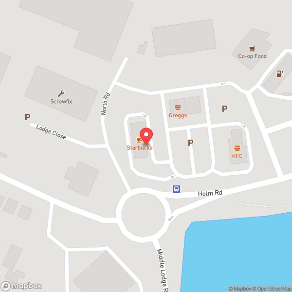 Map of Starbucks