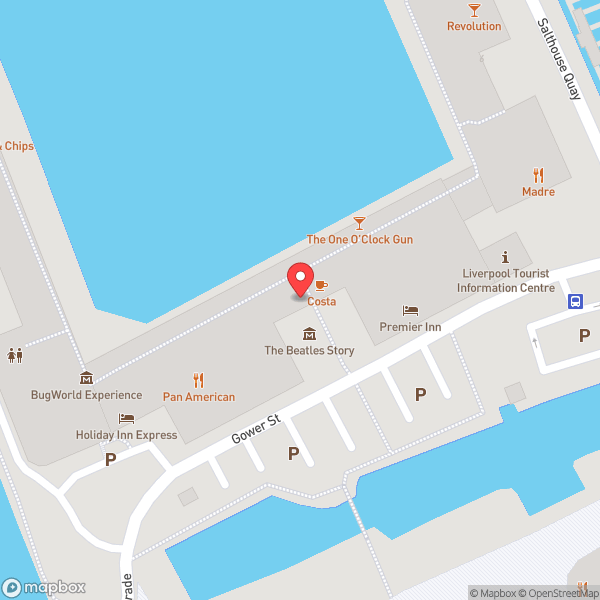 Map of The Beatles Story
