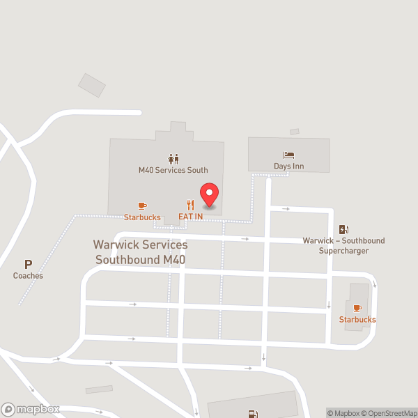 Map of Starbucks