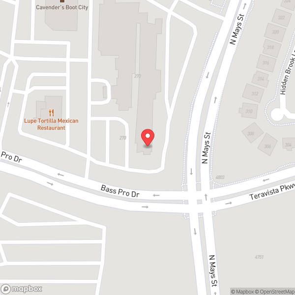Map of Bar Louie