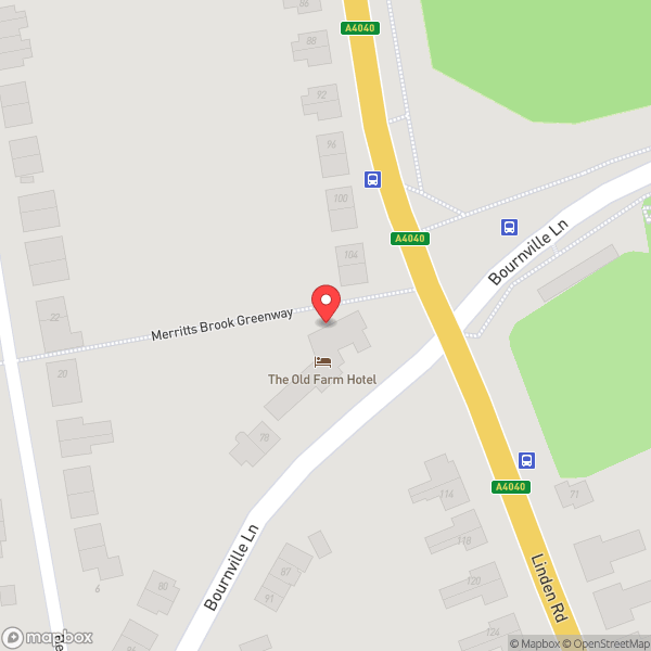 Map of Old Farm Hotel