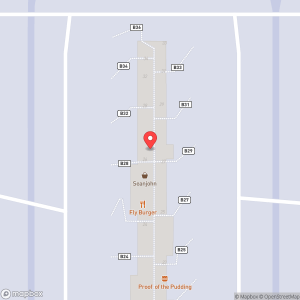 Map of Gate B28