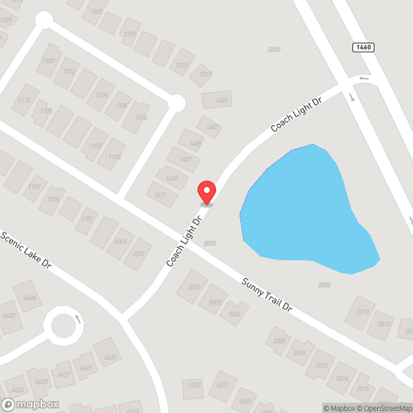 Map of Scenic Lake Pond