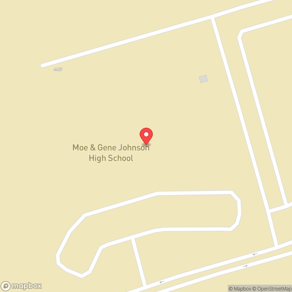 Map of Moe And Gene Johnson High School