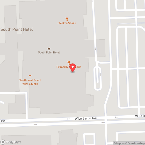 Map of Garden Buffet