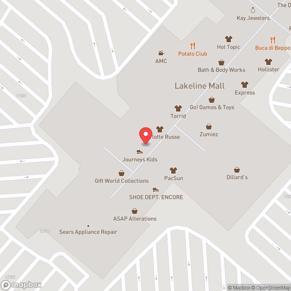 Map of Build-A-Bear Workshop