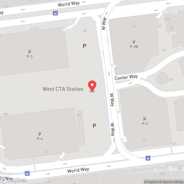 Map of Los Angeles International Airport (LAX)