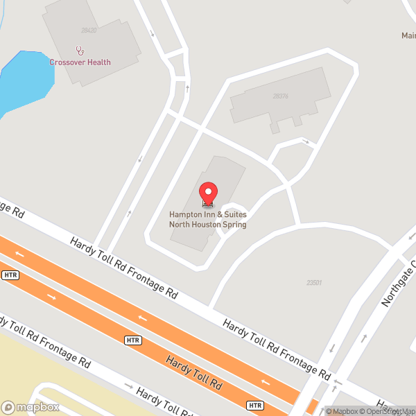Map of Hampton Inn & Suites