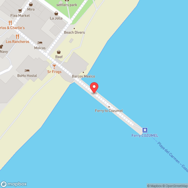 Map of Ferry Winjet