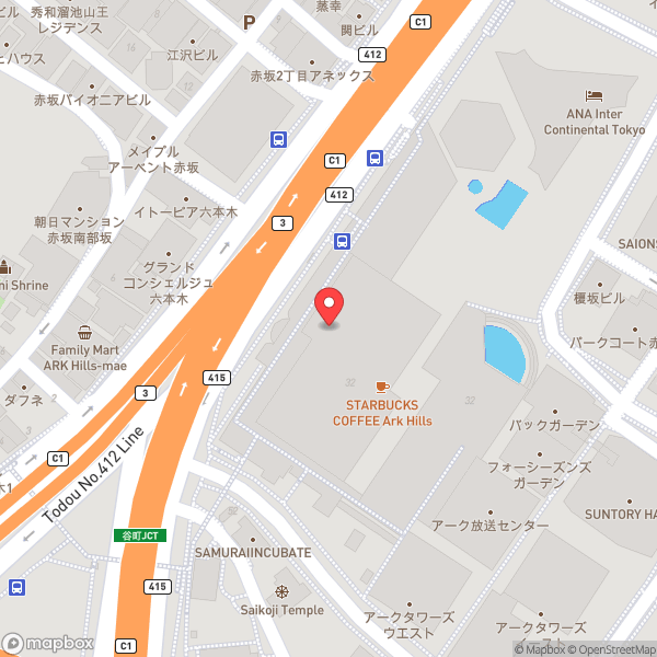Map of Starbucks
