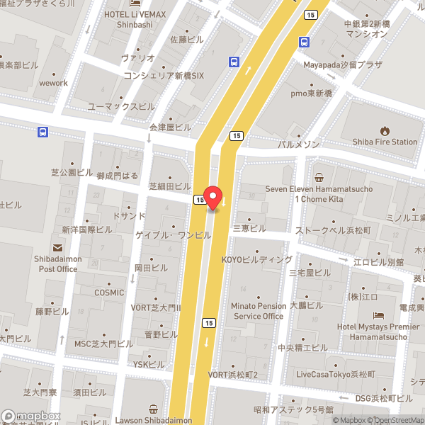 Map of Minato (港区)