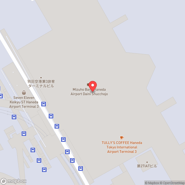 Map of Terminal 3 (第3ターミナル)