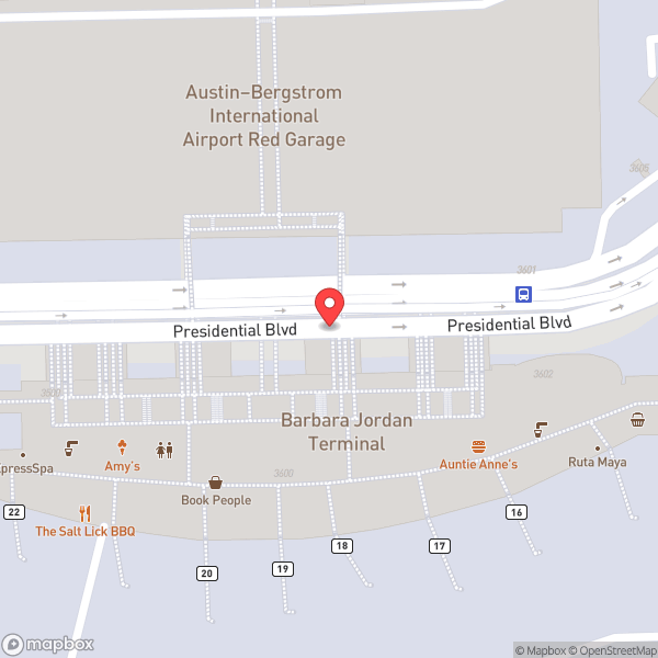 Map of Baggage Claim 7