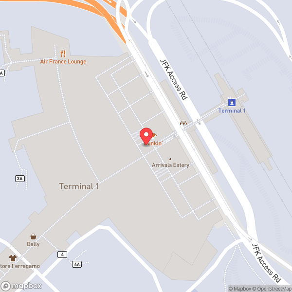 Map of Terminal 1