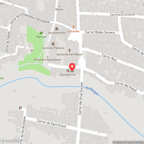 Map of Festas Gata '11
