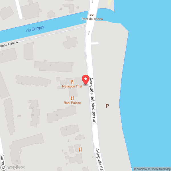 Map of Cala Brasa