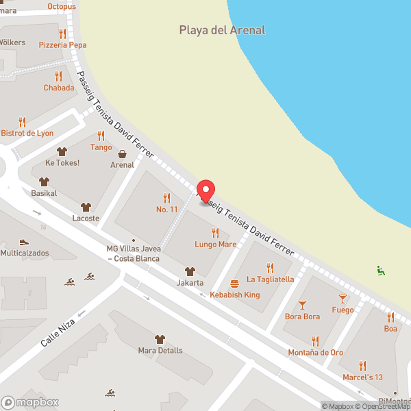Map of Carnaval Bar And Restaurant