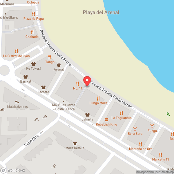 Map of Geographic Bar