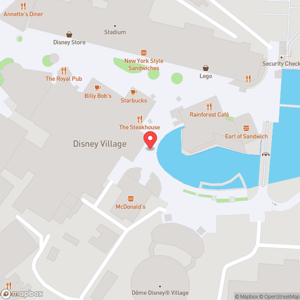 Map of The Steakhouse